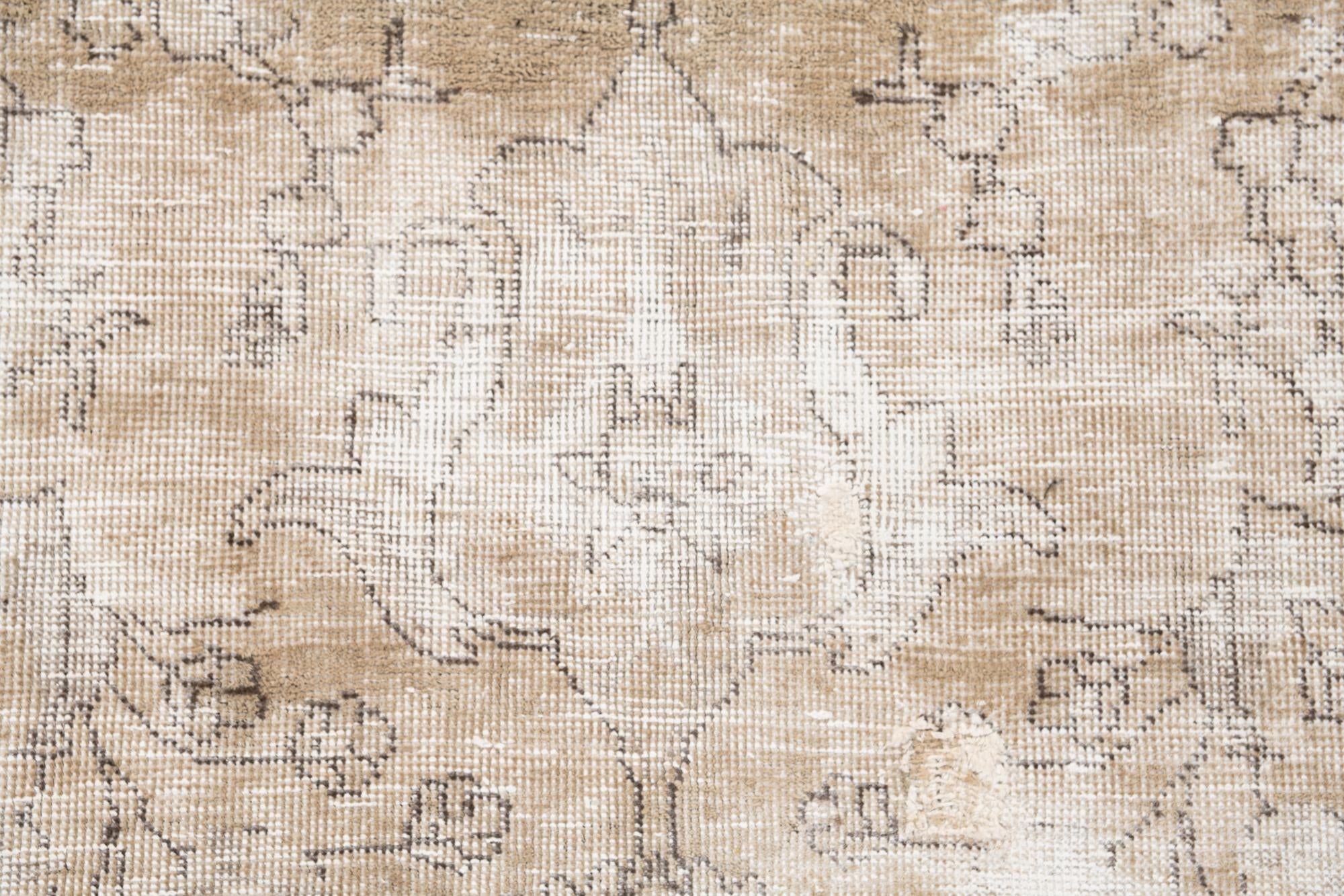 7' 10 x 11' 9 Hand Knotted Ultra Vintage Persian Wool Rug