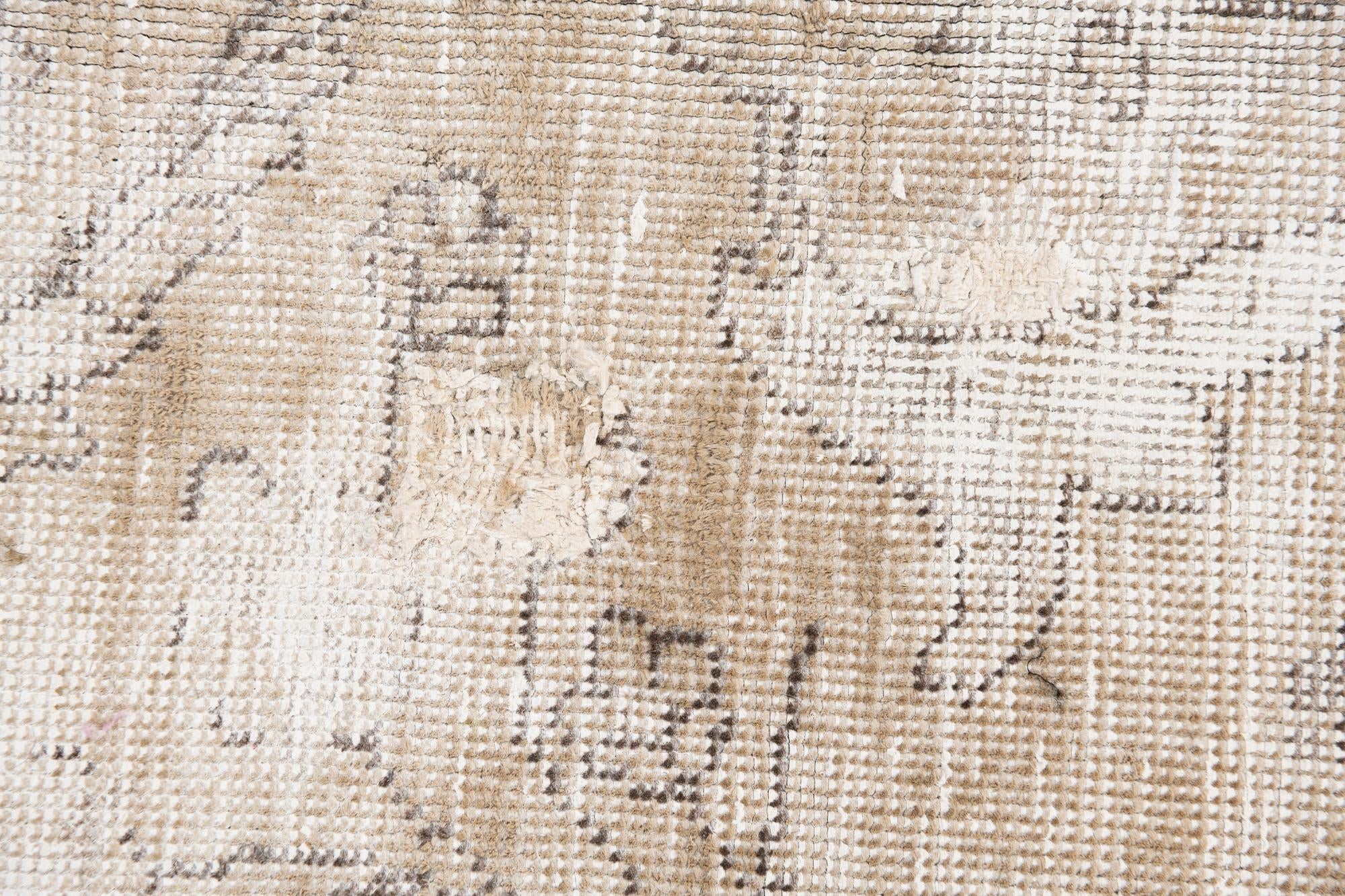 7' 10 x 11' 9 Hand Knotted Ultra Vintage Persian Wool Rug
