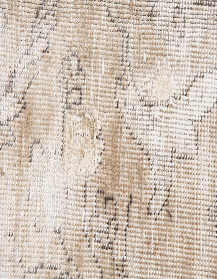 Detail image of 7' 10 x 11' 9  Hand Knotted Ultra Vintage Persian Wool Rug