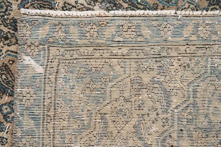 6' 7 x 8' Hand Knotted Ultra Vintage Persian Wool Rug