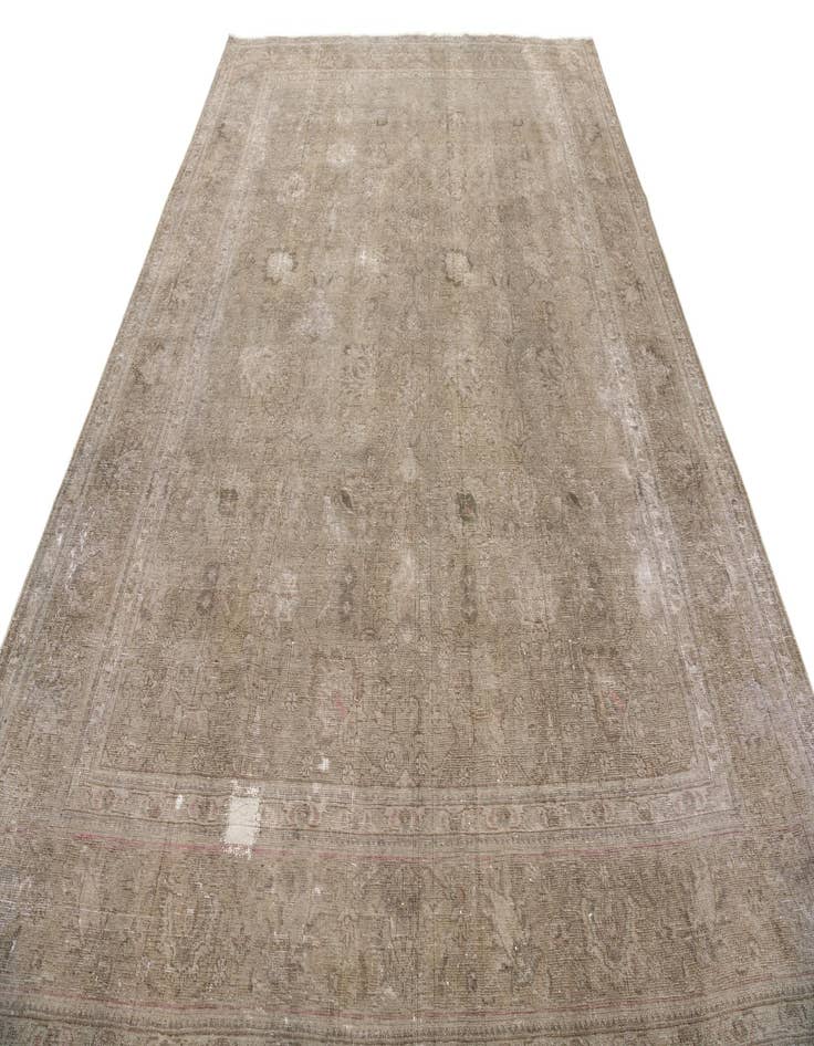 Detail image of 8' x 11'  Hand Knotted Ultra Vintage Persian Wool Rug