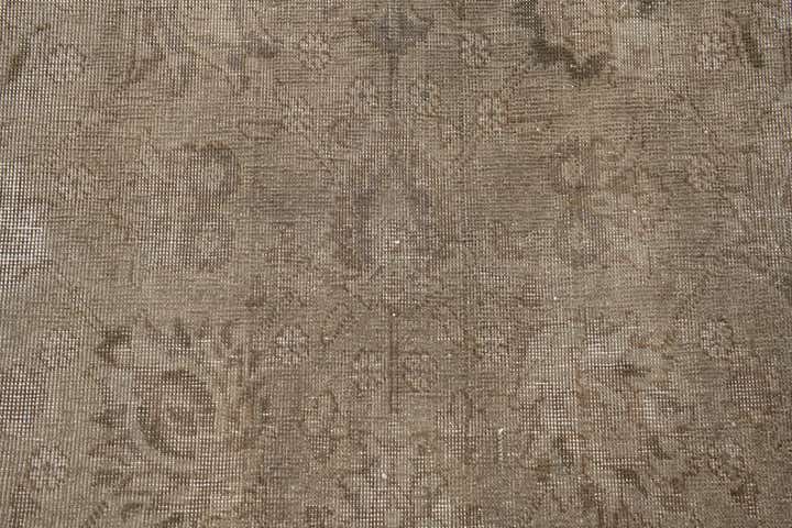 8' x 11' Hand Knotted Ultra Vintage Persian Wool Rug