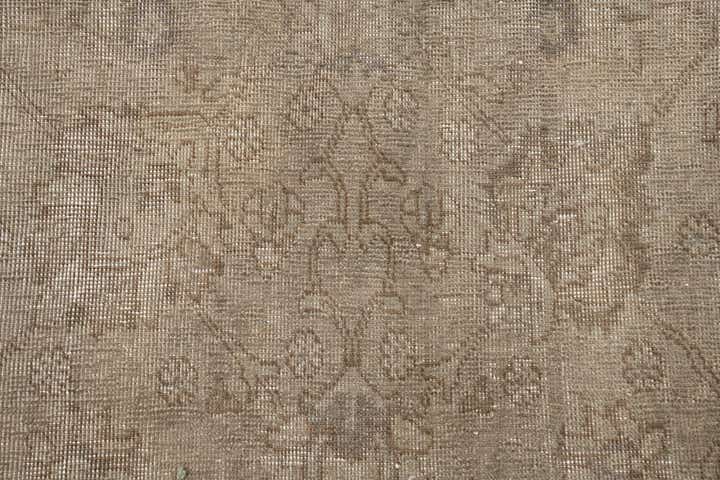 8' x 11' Hand Knotted Ultra Vintage Persian Wool Rug