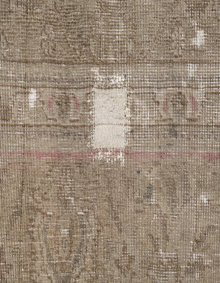 Detail image of 8' x 11'  Hand Knotted Ultra Vintage Persian Wool Rug