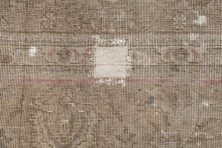 8' x 11' Hand Knotted Ultra Vintage Persian Wool Rug