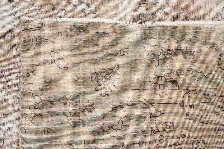 7' 1 x 10' Hand Knotted Ultra Vintage Persian Wool Rug