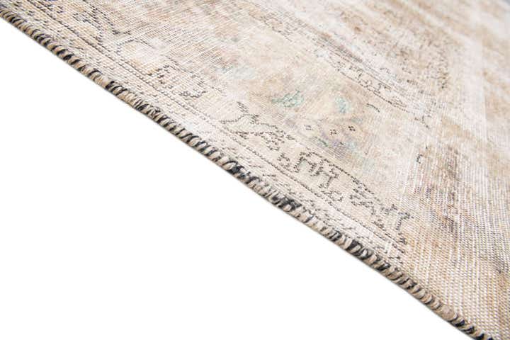 6' 9 x 9' 7 Hand Knotted Ultra Vintage Persian Wool Rug