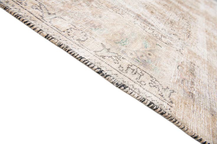 Detail image of 6' 9 x 9' 7 Hand Knotted Ultra Vintage Persian Wool Rug