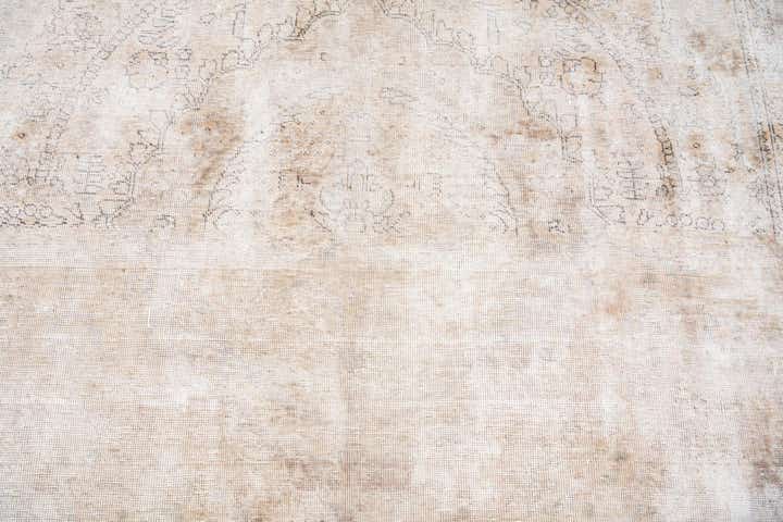 6' 9 x 9' 7 Hand Knotted Ultra Vintage Persian Wool Rug