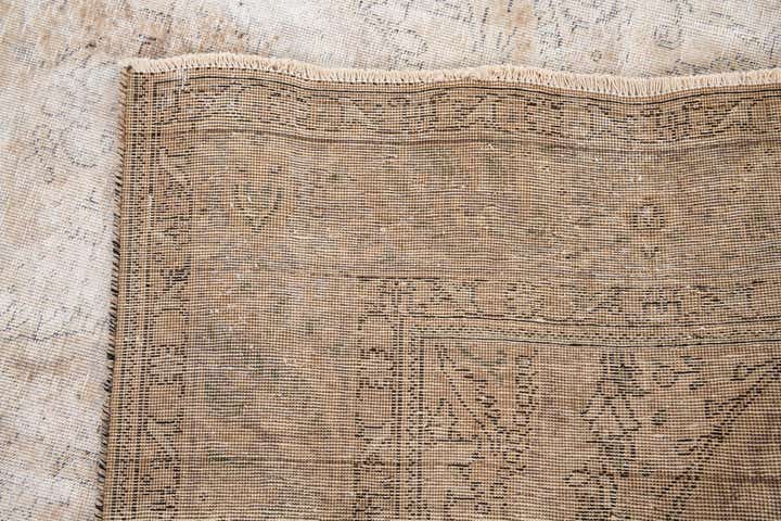 6' 9 x 9' 7 Hand Knotted Ultra Vintage Persian Wool Rug