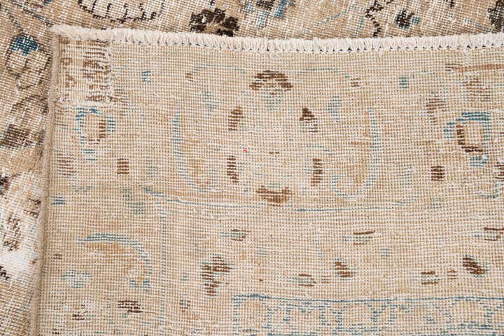 8' 8 x 11' 9 Hand Knotted Ultra Vintage Persian Wool Rug
