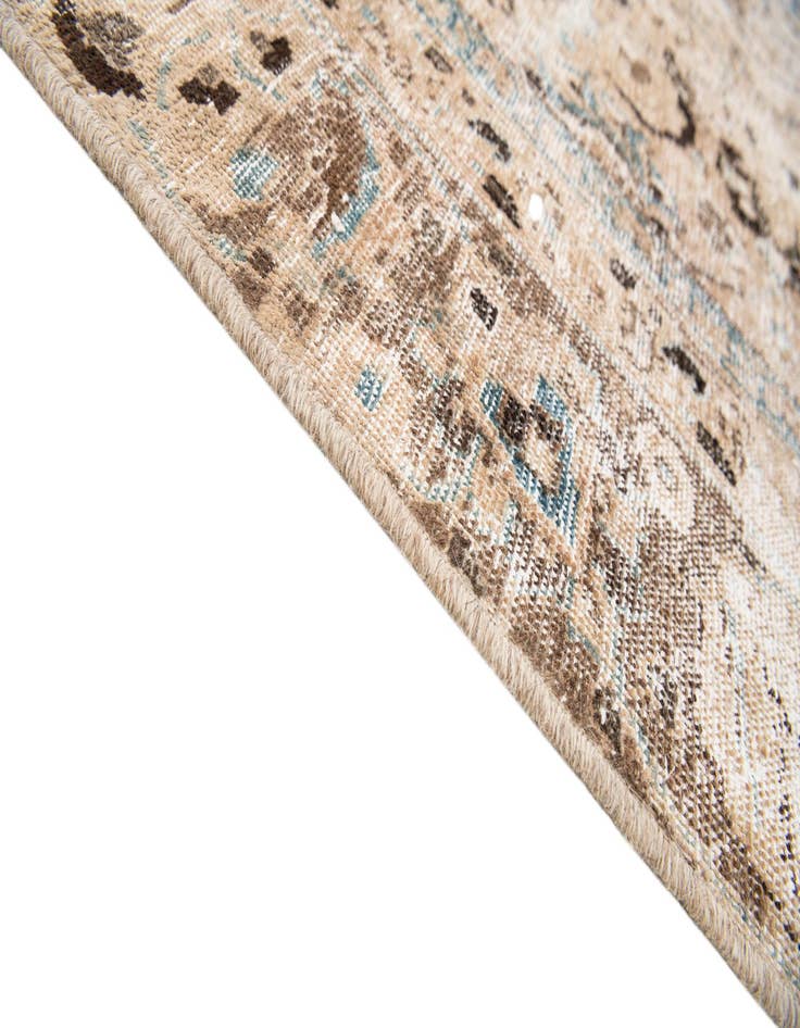 Detail image of 8' 8 x 11' 9  Hand Knotted Ultra Vintage Persian Wool Rug