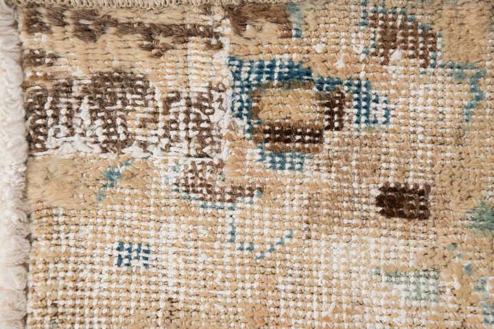 8' 8 x 11' 9 Hand Knotted Ultra Vintage Persian Wool Rug