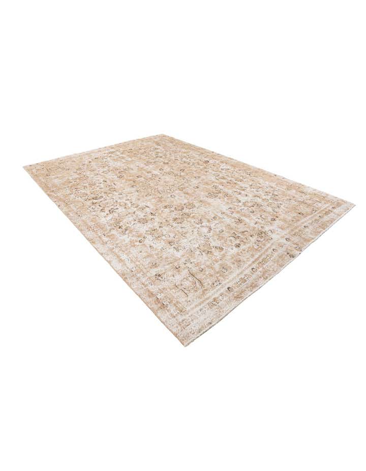 7' 7 x 10' 9 Hand Knotted Ultra Vintage Persian Wool Rug