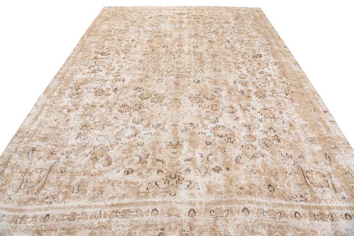 7' 7 x 10' 9 Hand Knotted Ultra Vintage Persian Wool Rug