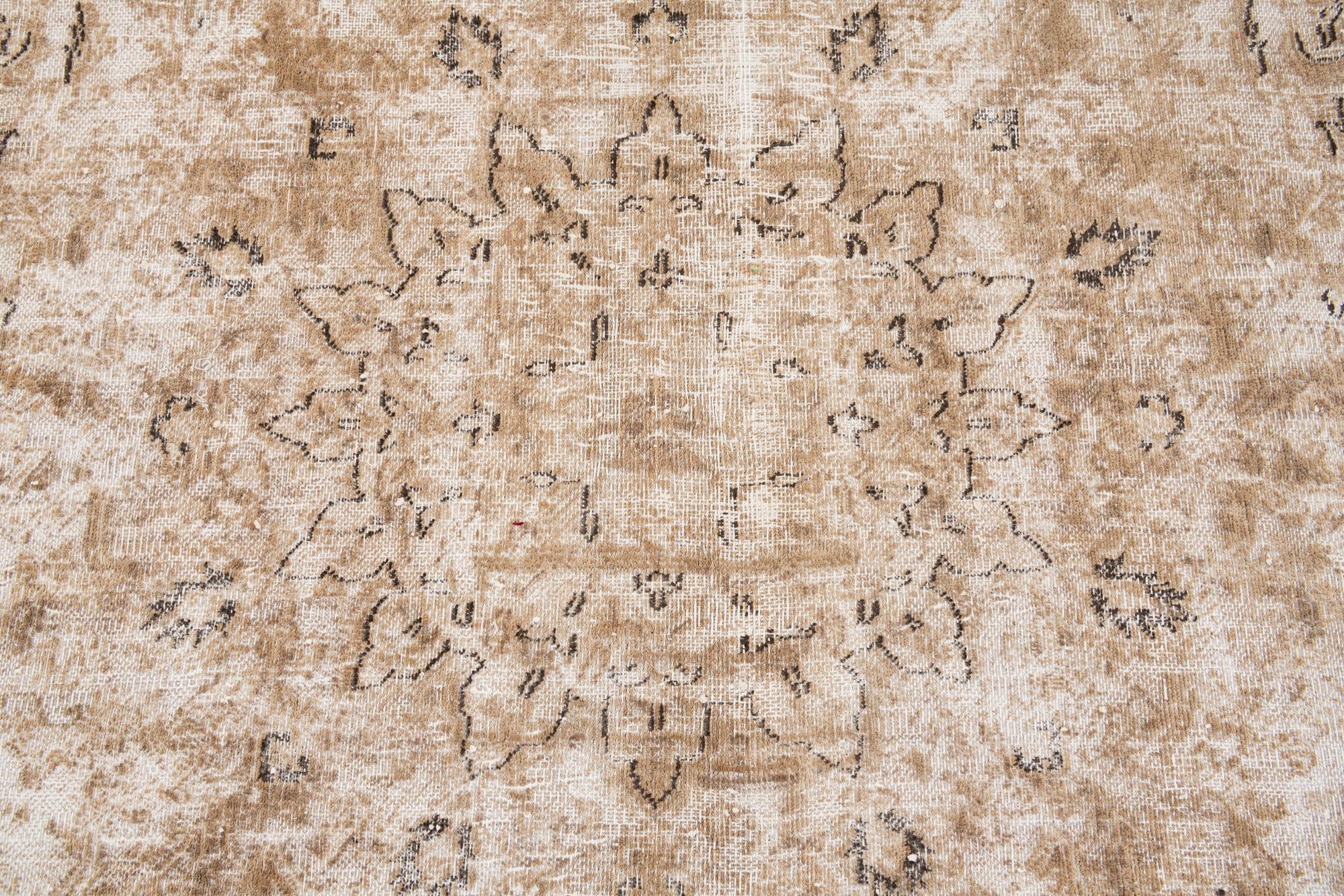 7' 7 x 10' 9 Hand Knotted Ultra Vintage Persian Wool Rug