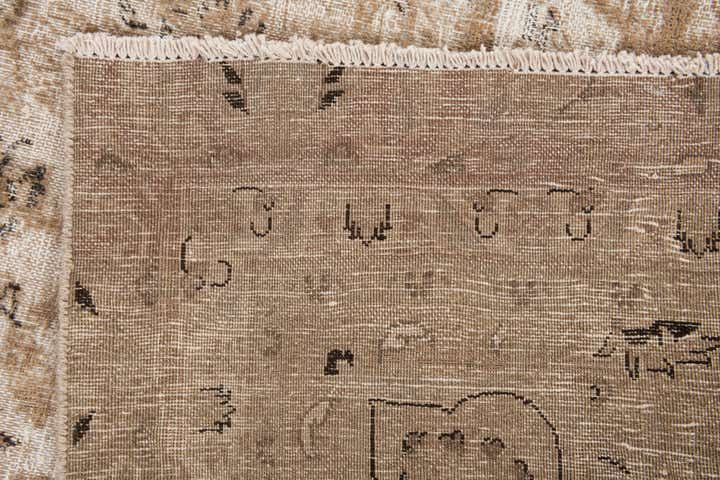 7' 7 x 10' 9 Hand Knotted Ultra Vintage Persian Wool Rug