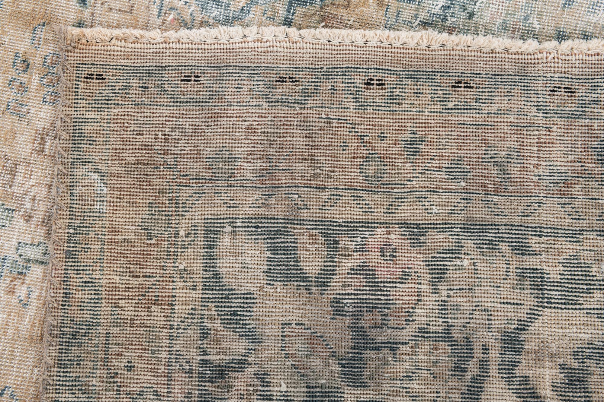 8' 1 x 12' Hand Knotted Ultra Vintage Persian Wool Rug