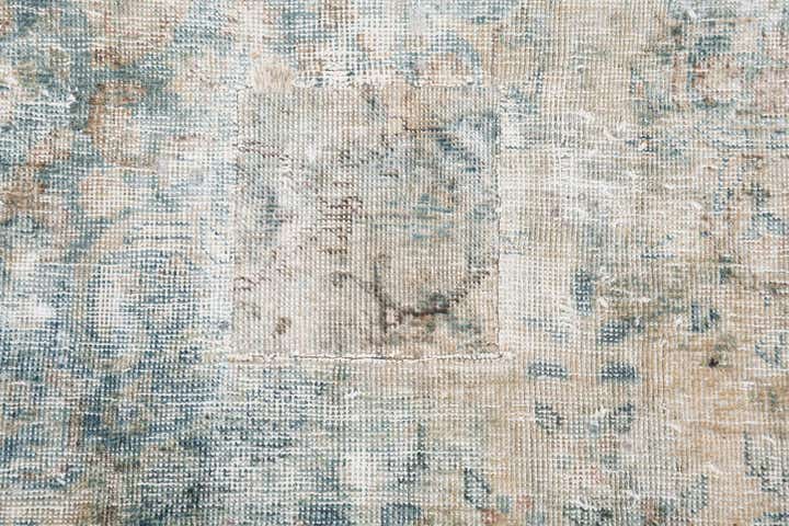 8' 1 x 12' Hand Knotted Ultra Vintage Persian Wool Rug