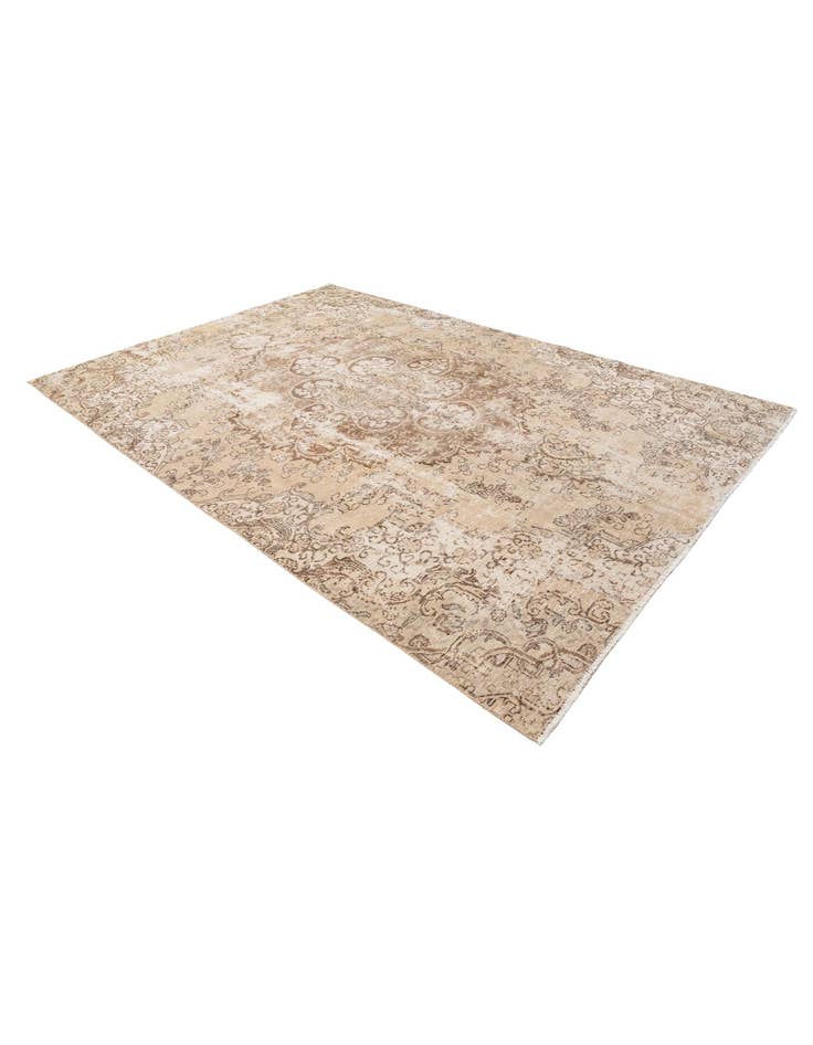 Detail image of 7' 6 x 11' 2 Hand Knotted Ultra Vintage Persian Wool Rug