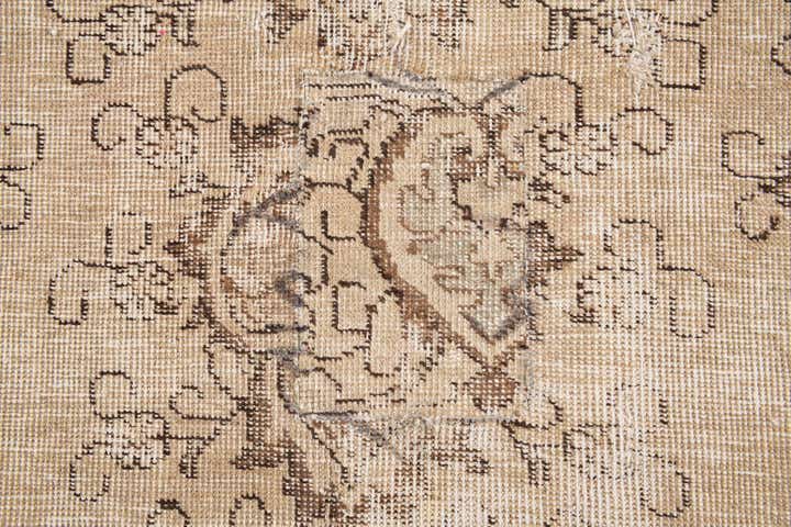 7' 6 x 11' 2 Hand Knotted Ultra Vintage Persian Wool Rug