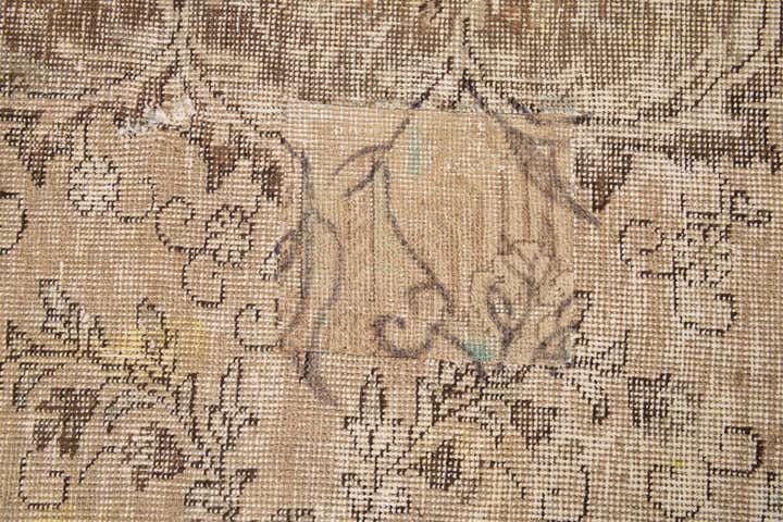 7' 6 x 11' 2 Hand Knotted Ultra Vintage Persian Wool Rug