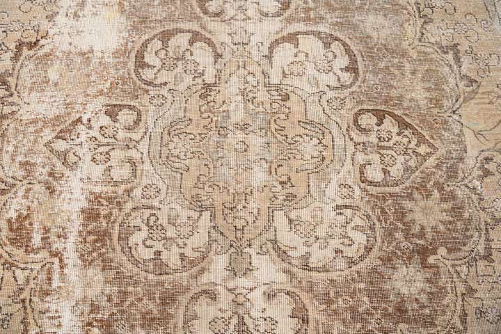 7' 6 x 11' 2 Hand Knotted Ultra Vintage Persian Wool Rug