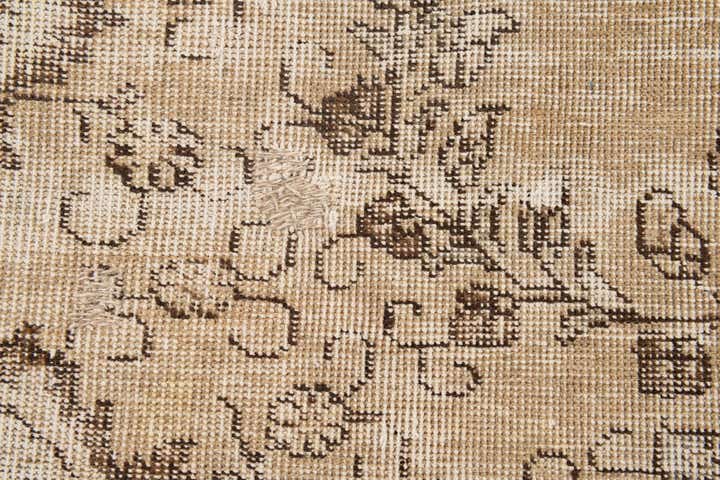 7' 6 x 11' 2 Hand Knotted Ultra Vintage Persian Wool Rug