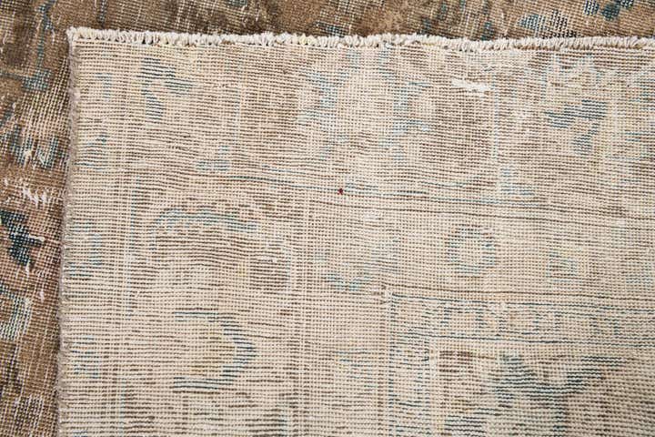 9' 4 x 11' 10 Hand Knotted Ultra Vintage Persian Wool Rug