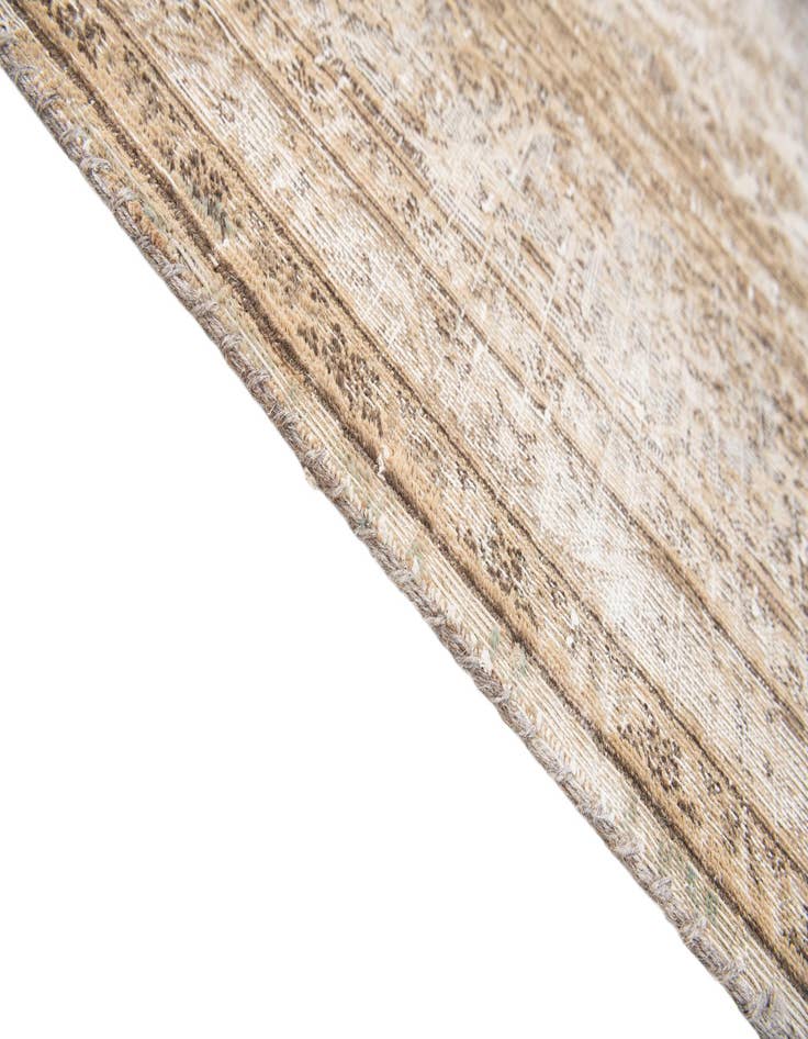 Detail image of 9' 7 x 12' 6  Hand Knotted Ultra Vintage Persian Wool Rug