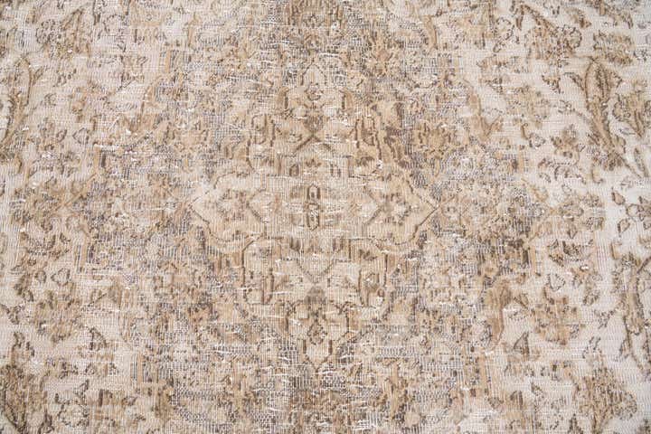 9' 7 x 12' 6 Hand Knotted Ultra Vintage Persian Wool Rug