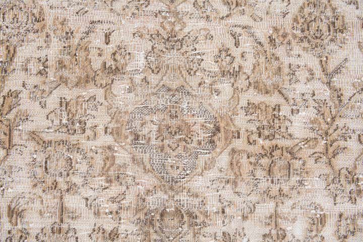 9' 7 x 12' 6 Hand Knotted Ultra Vintage Persian Wool Rug