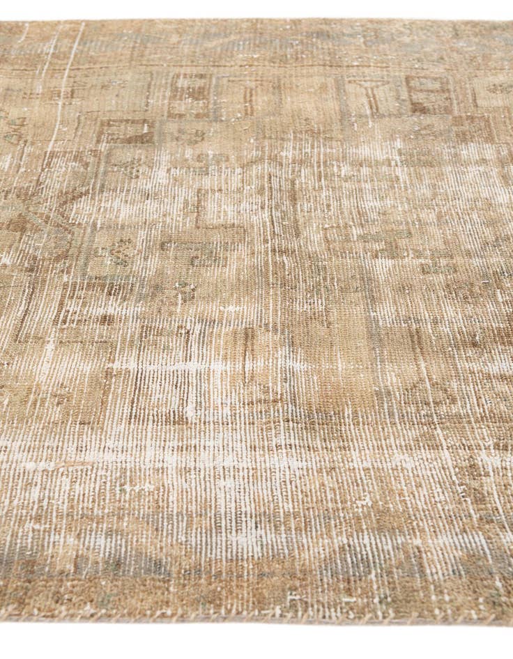 Detail image of 4' x 6' 9  Hand Knotted Ultra Vintage Persian Wool Rug