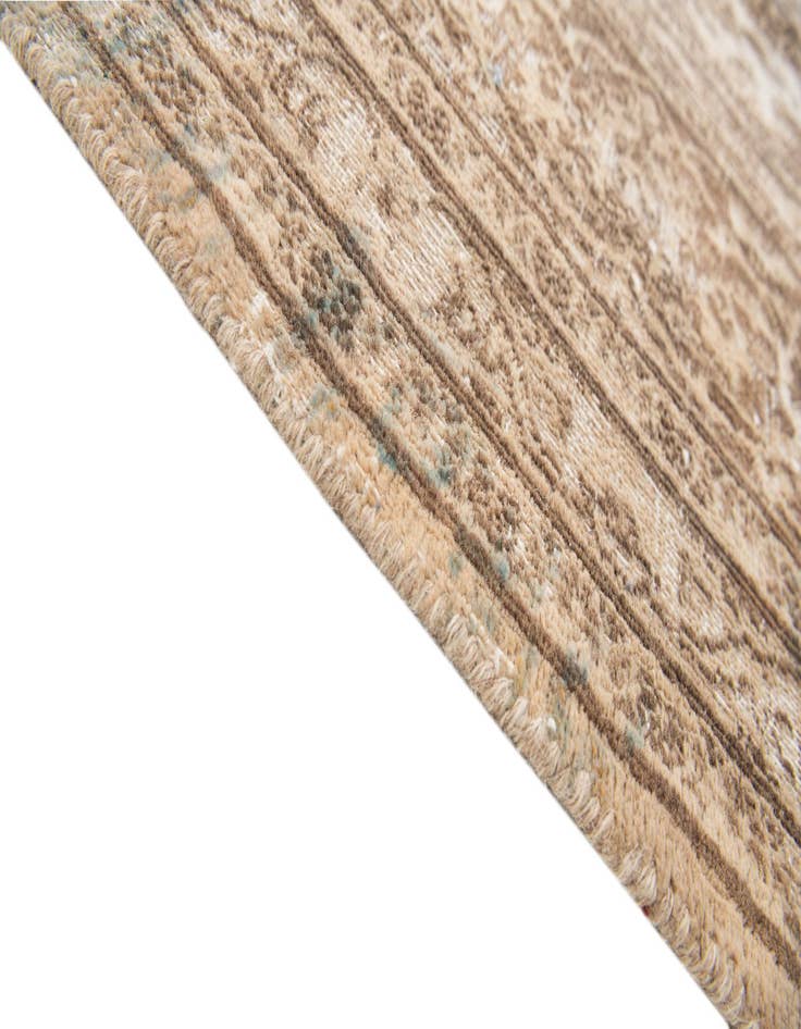 Detail image of 9' 7 x 12' 7  Hand Knotted Ultra Vintage Persian Wool Rug