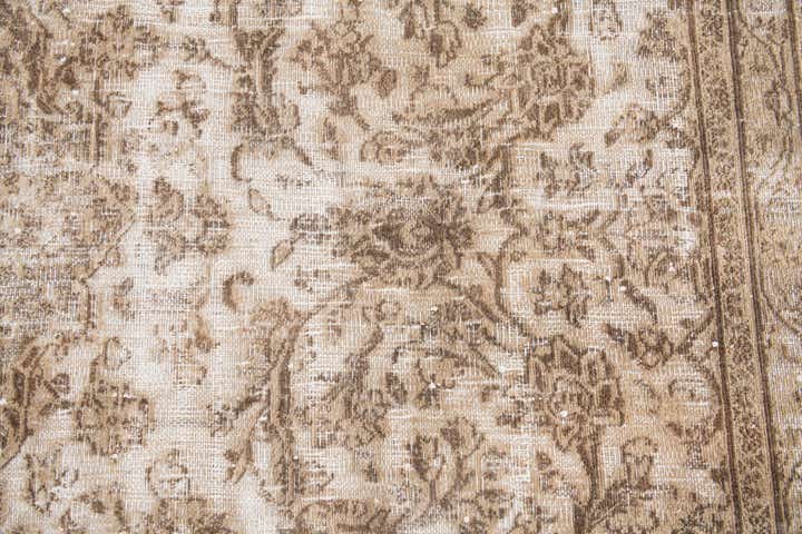 9' 7 x 12' 7 Hand Knotted Ultra Vintage Persian Wool Rug