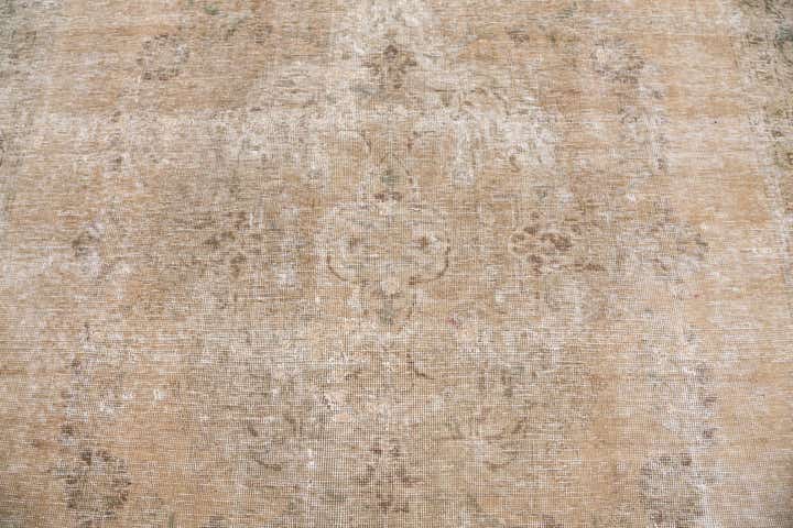 6' 6 x 10' 4 Hand Knotted Ultra Vintage Persian Wool Rug
