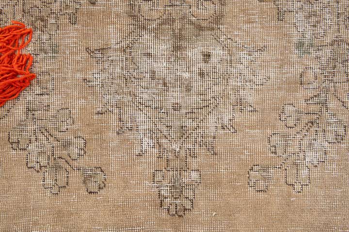 6' 6 x 10' 4 Hand Knotted Ultra Vintage Persian Wool Rug