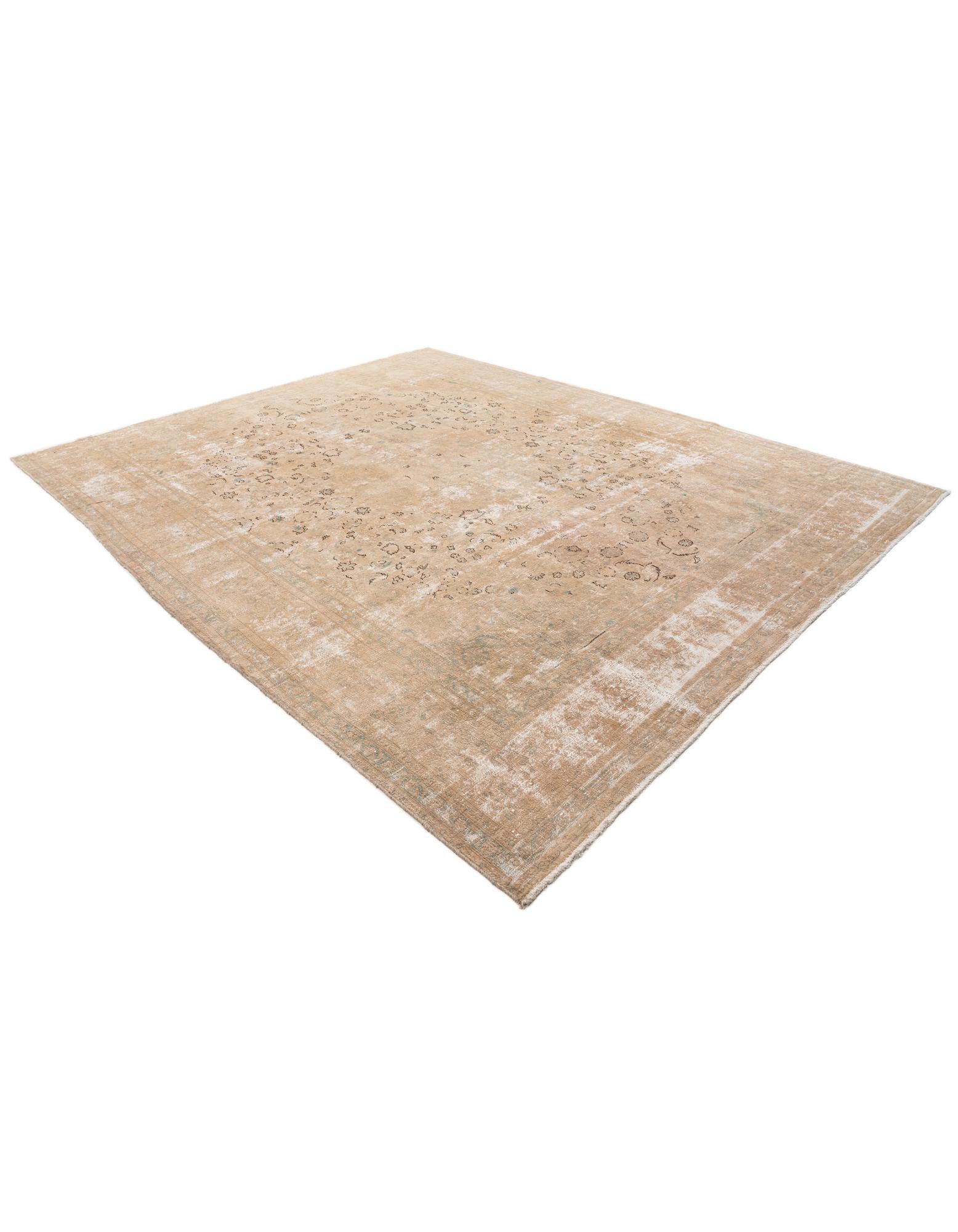 9' 6 x 12' Hand Knotted Ultra Vintage Persian Wool Rug