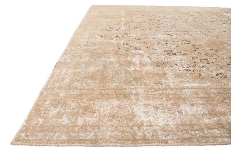 Detailansicht von 290cm x 365cm Handgeknüpft Ultra Vintage Persisch Wolle Teppich