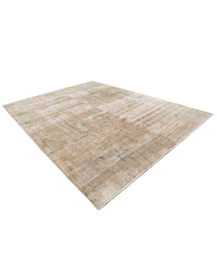 Detail image of 9' 3 x 12' 3  Hand Knotted Ultra Vintage Persian Wool Rug