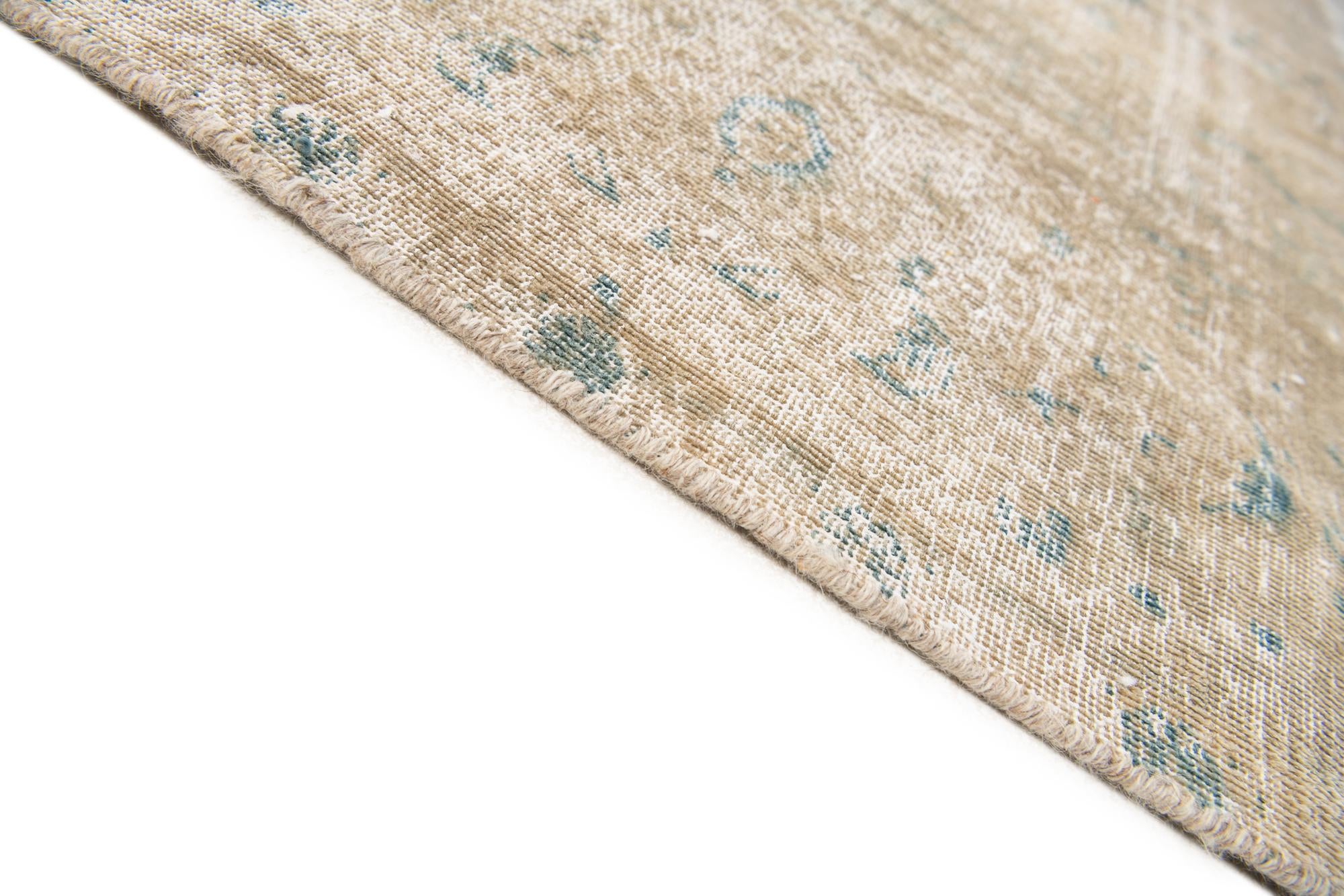 9' 3 x 12' 3 Hand Knotted Ultra Vintage Persian Wool Rug