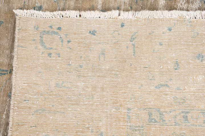 9' 3 x 12' 3 Hand Knotted Ultra Vintage Persian Wool Rug