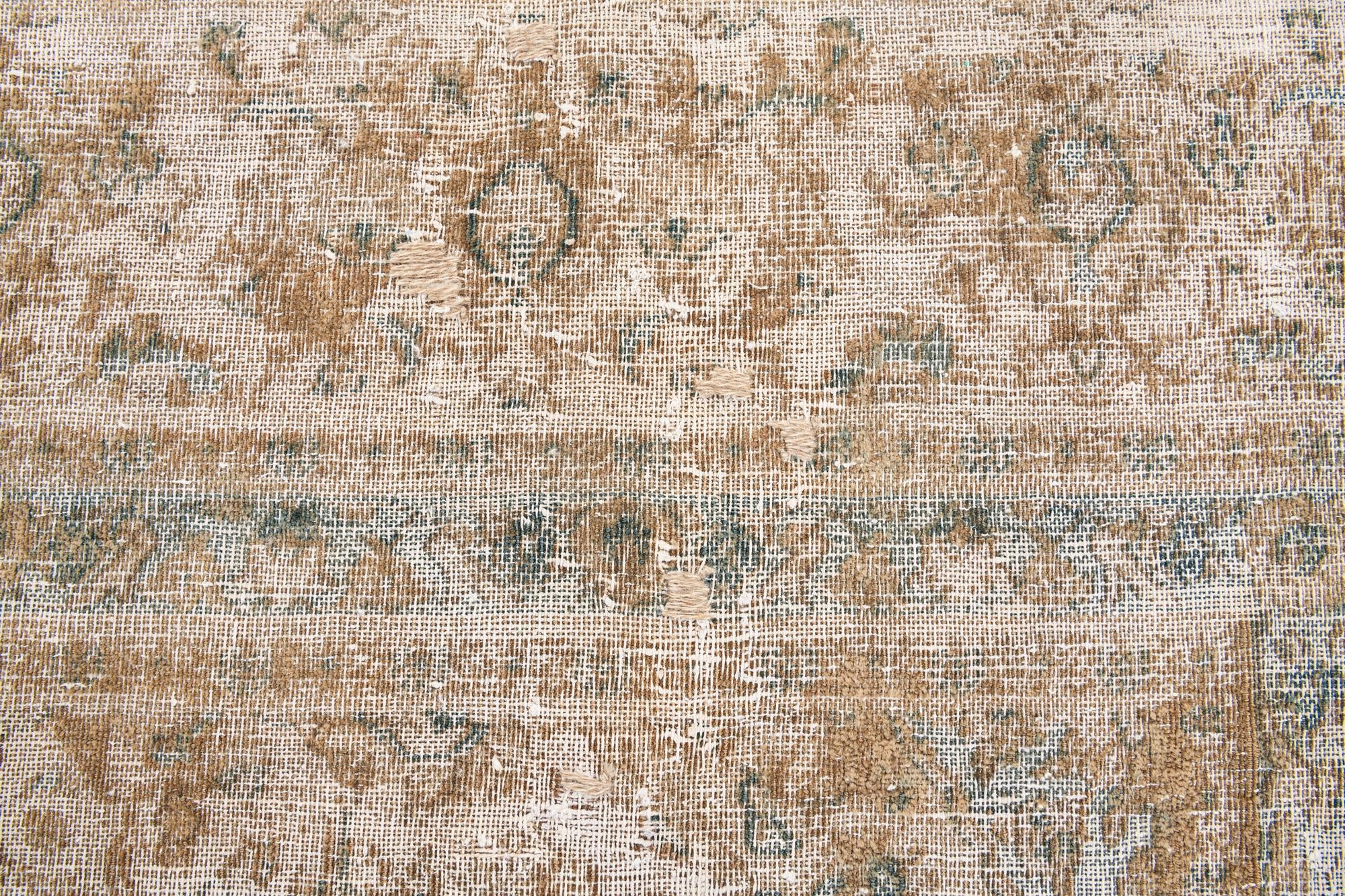 8' 4 x 12' 1 Hand Knotted Ultra Vintage Persian Wool Rug