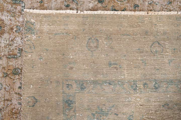 8' 4 x 12' 1 Hand Knotted Ultra Vintage Persian Wool Rug