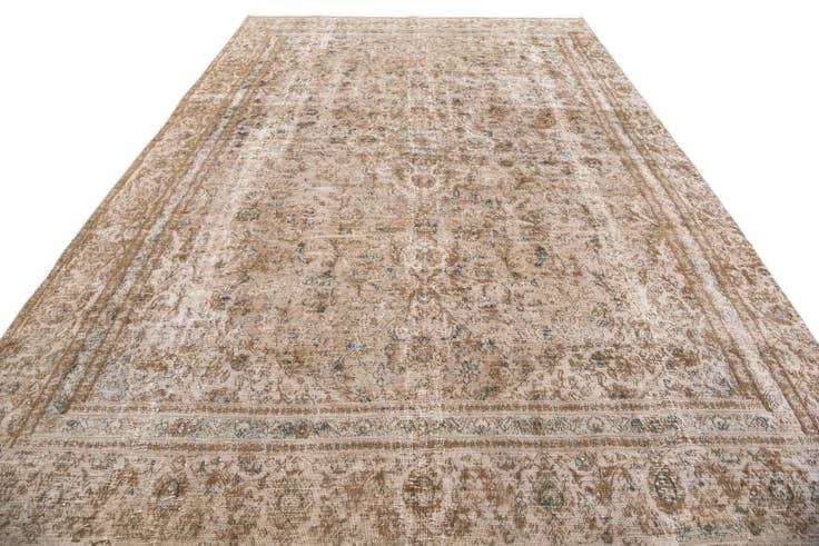 Detail image of 8' 4 x 12' 1 Hand Knotted Ultra Vintage Persian Wool Rug
