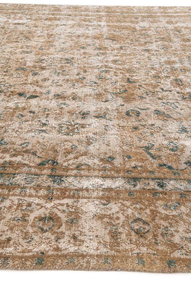 8' 4 x 12' 1 Hand Knotted Ultra Vintage Persian Wool Rug