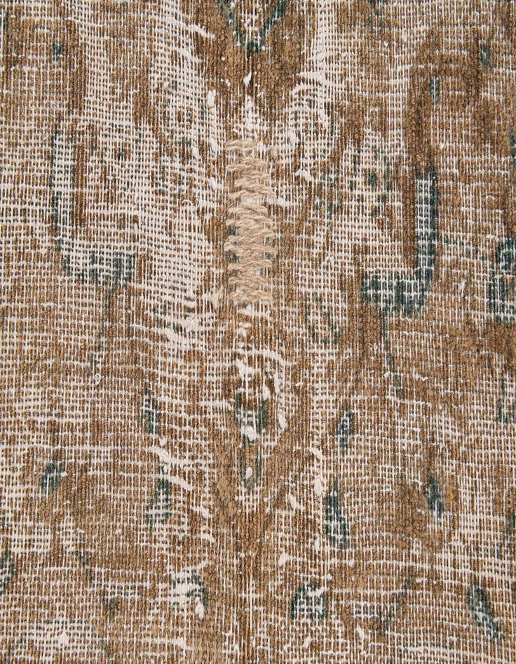 Detail image of 8' 4 x 12' 1  Hand Knotted Ultra Vintage Persian Wool Rug