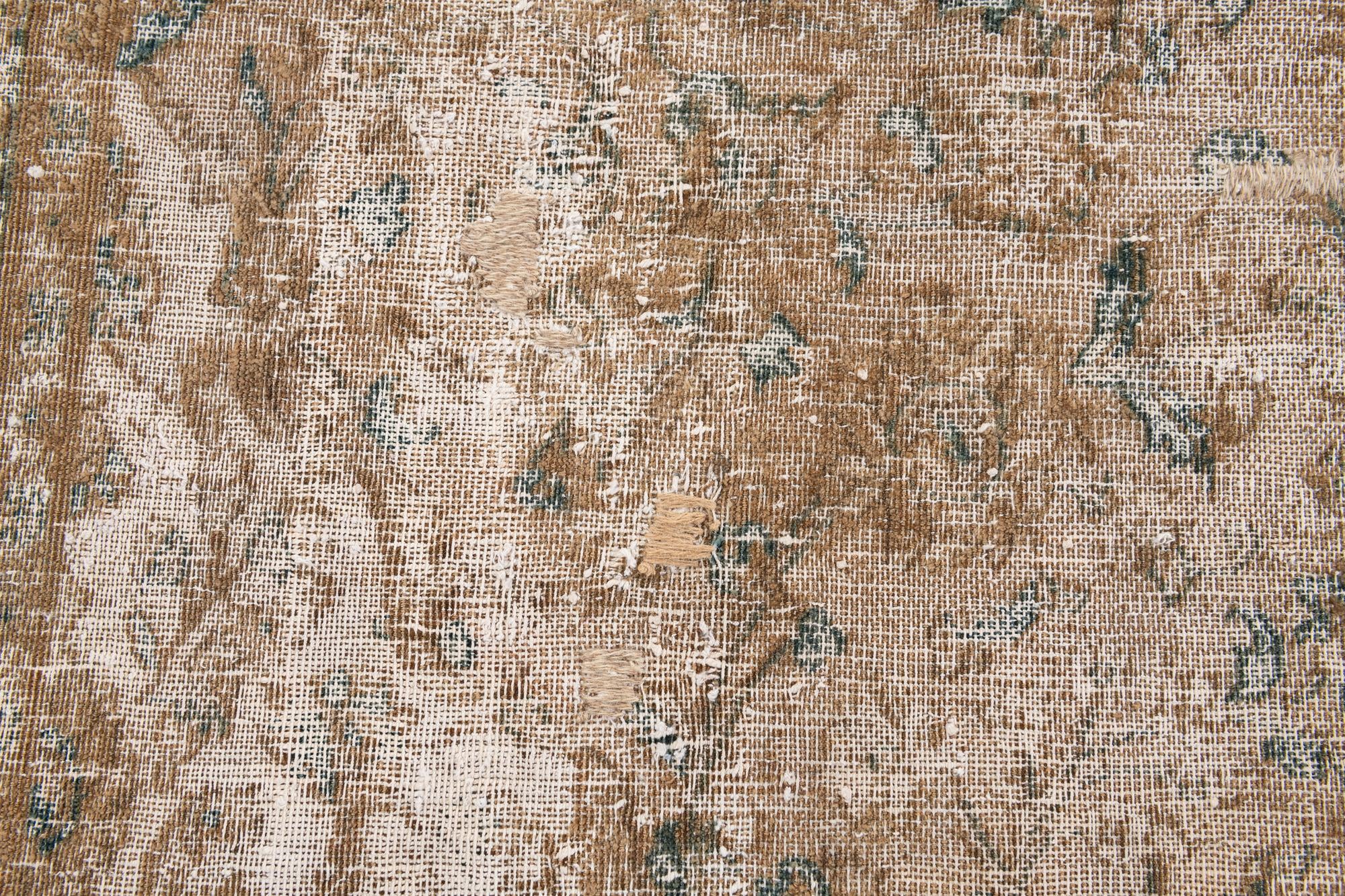8' 4 x 12' 1 Hand Knotted Ultra Vintage Persian Wool Rug