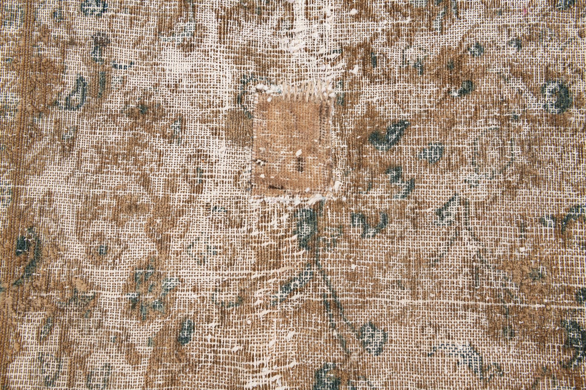 8' 4 x 12' 1 Hand Knotted Ultra Vintage Persian Wool Rug