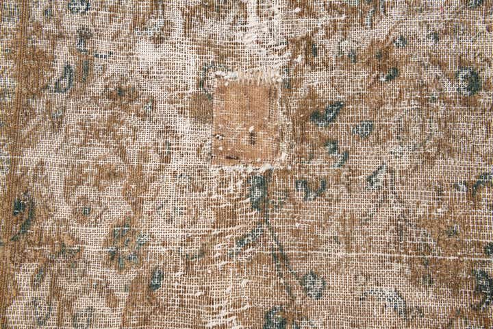 8' 4 x 12' 1 Hand Knotted Ultra Vintage Persian Wool Rug